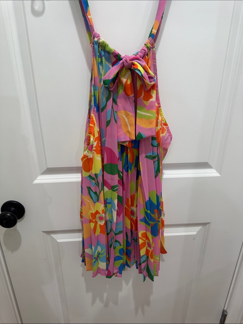 Flying Tomato Pink Multicolor Floral Tank Top - Picture 4 of 5